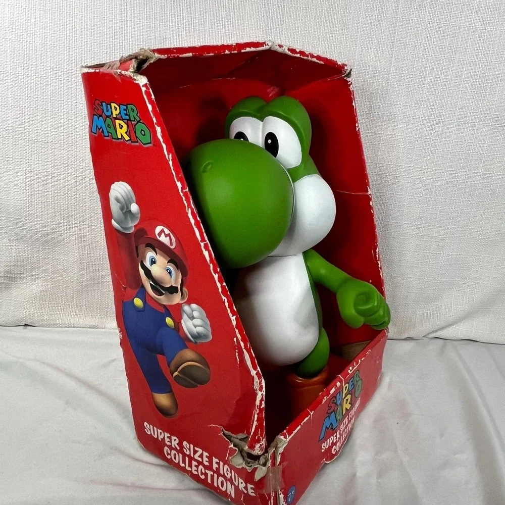 Banpresto Super Mario Super Size Figure Collection Yoshi 9 Inch Vinyl 2009